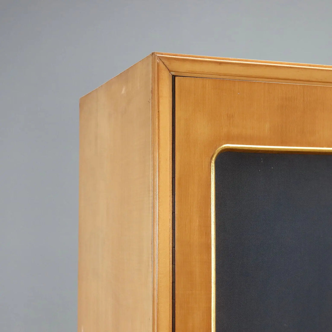 Vintage Wardrobe Maple Veneer Design Italy 1950s