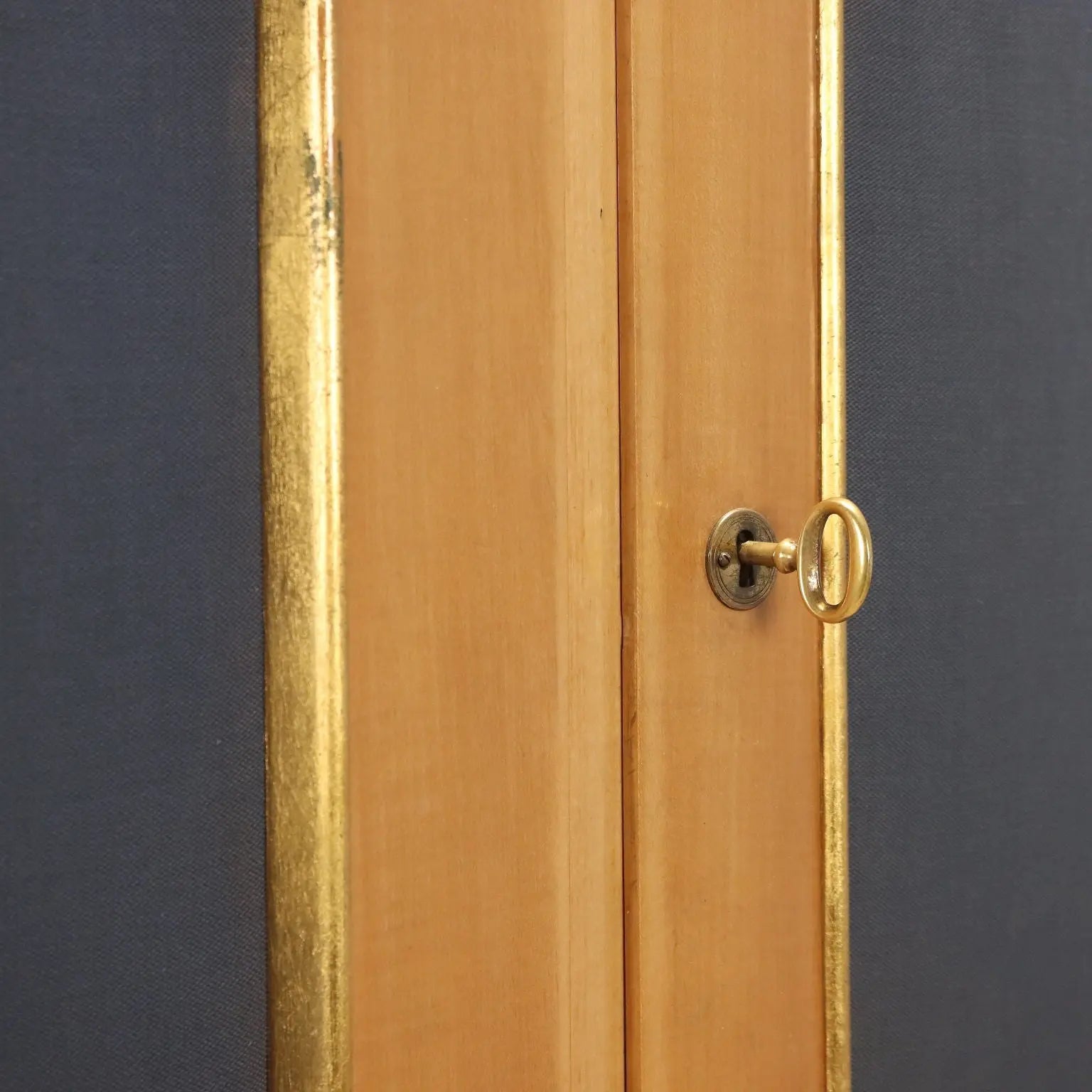 Vintage Wardrobe Maple Veneer Design Italy 1950s