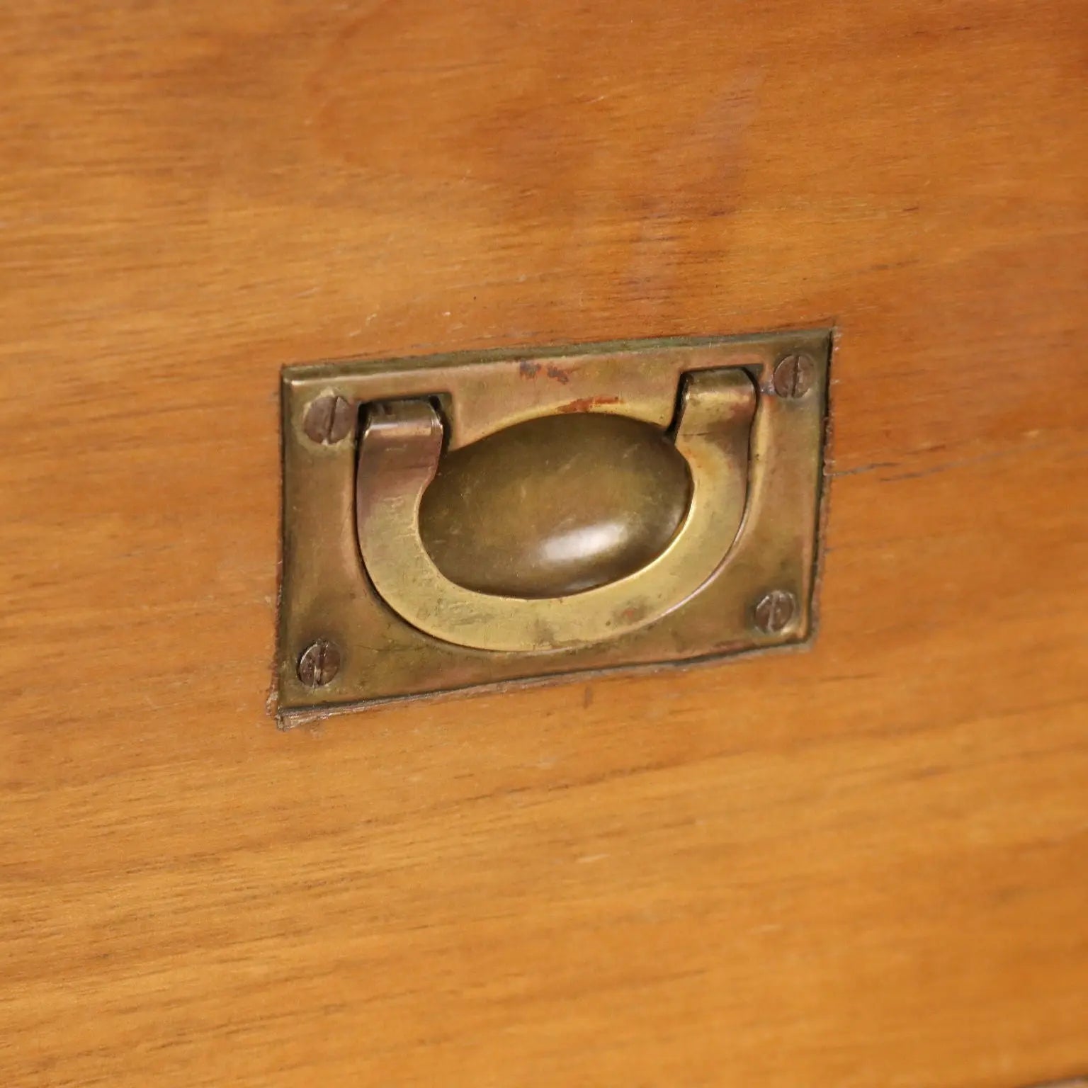 Vintage Chest of Drawers Art Deco Walnut Veneer Glass 1920s-1930s