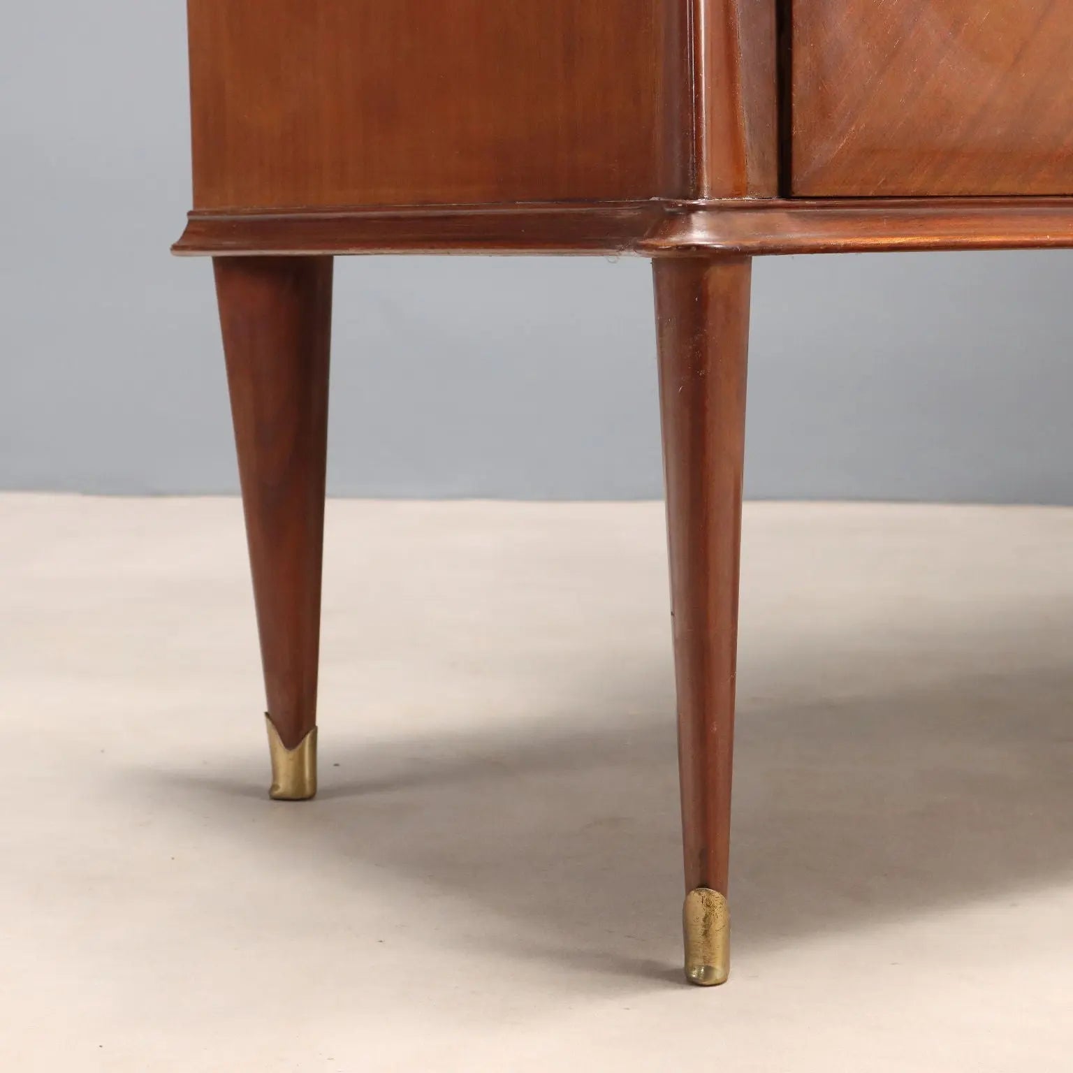 Vintage Chest of Drawers Mahogany Veneer Design 1950s-60s