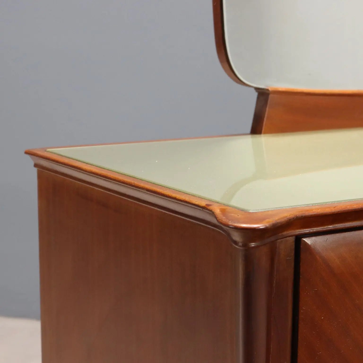 Vintage Chest of Drawers Mahogany Veneer Design 1950s-60s