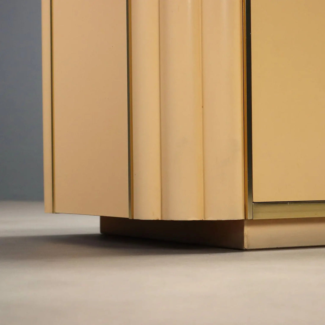 Vintage Sideboard Alain Delon for Mario Sabot Lacquered Wood 1970s