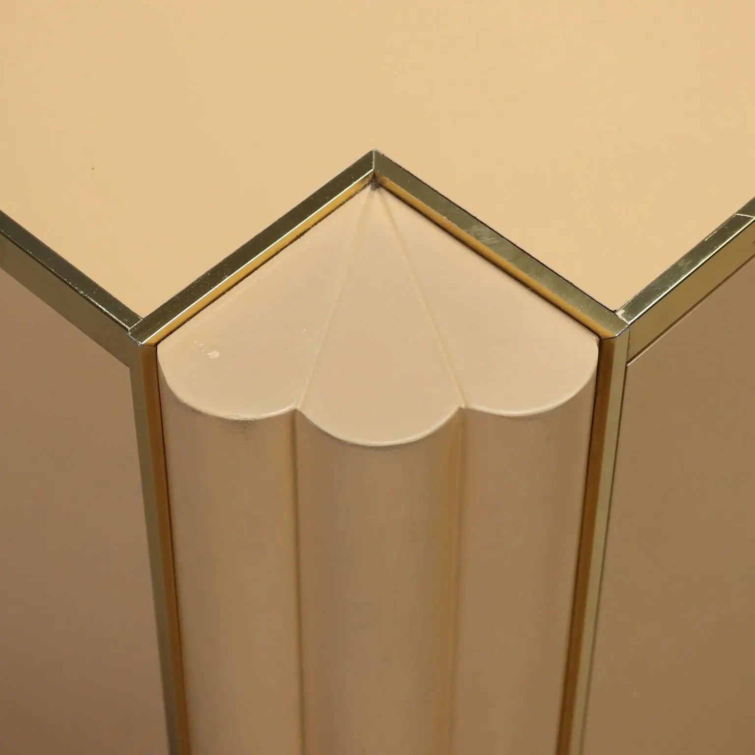 Vintage Sideboard Alain Delon for Mario Sabot Lacquered Wood 1970s