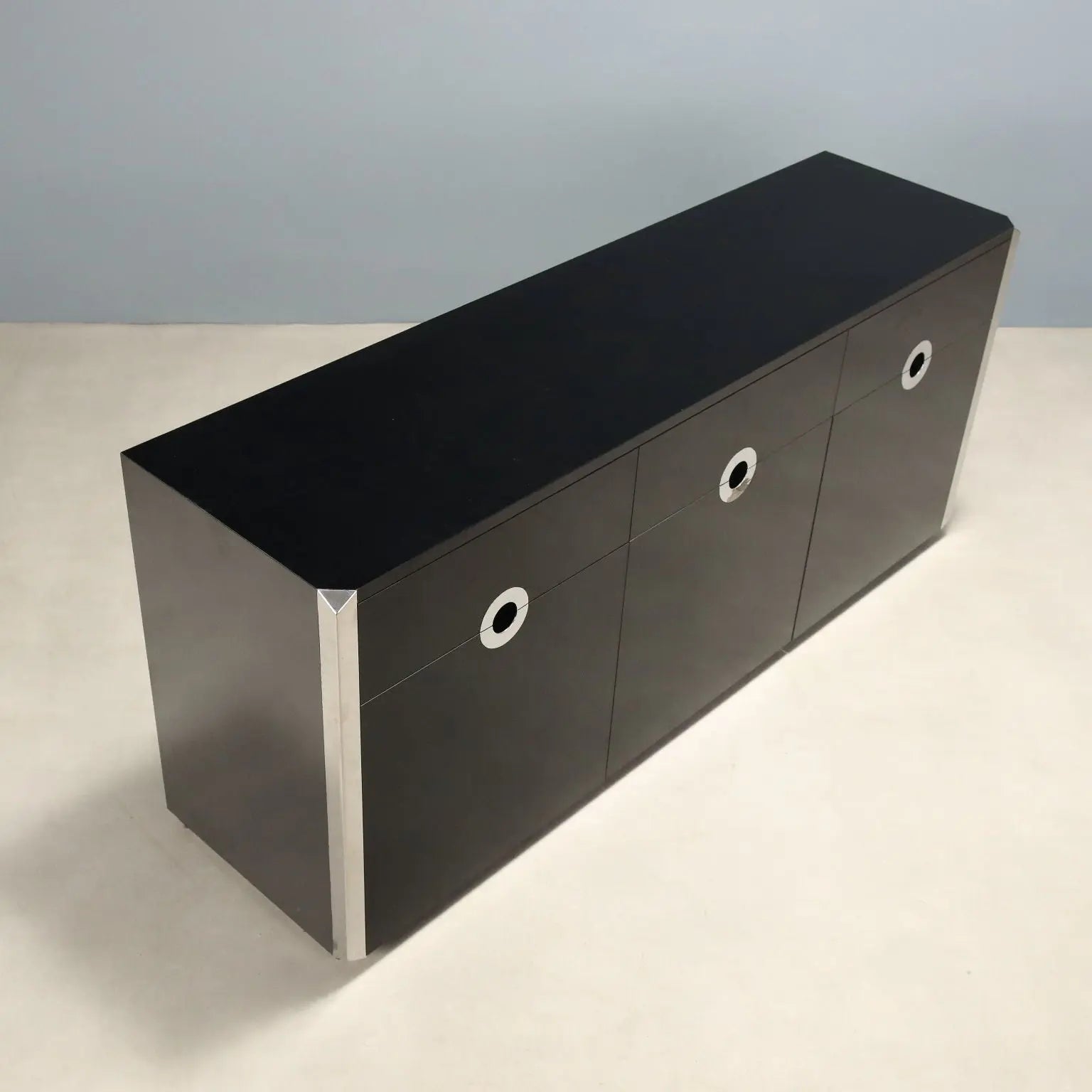 Vintage Storage Unit Design Willy Rizzo for Mario Sabot Italy 1970s