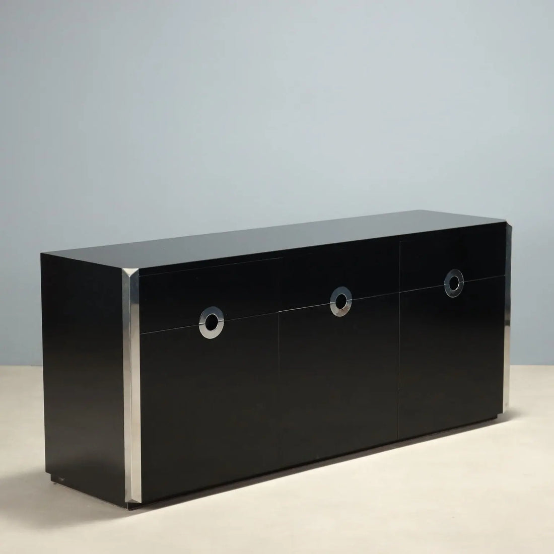 Vintage Storage Unit Design Willy Rizzo for Mario Sabot Italy 1970s
