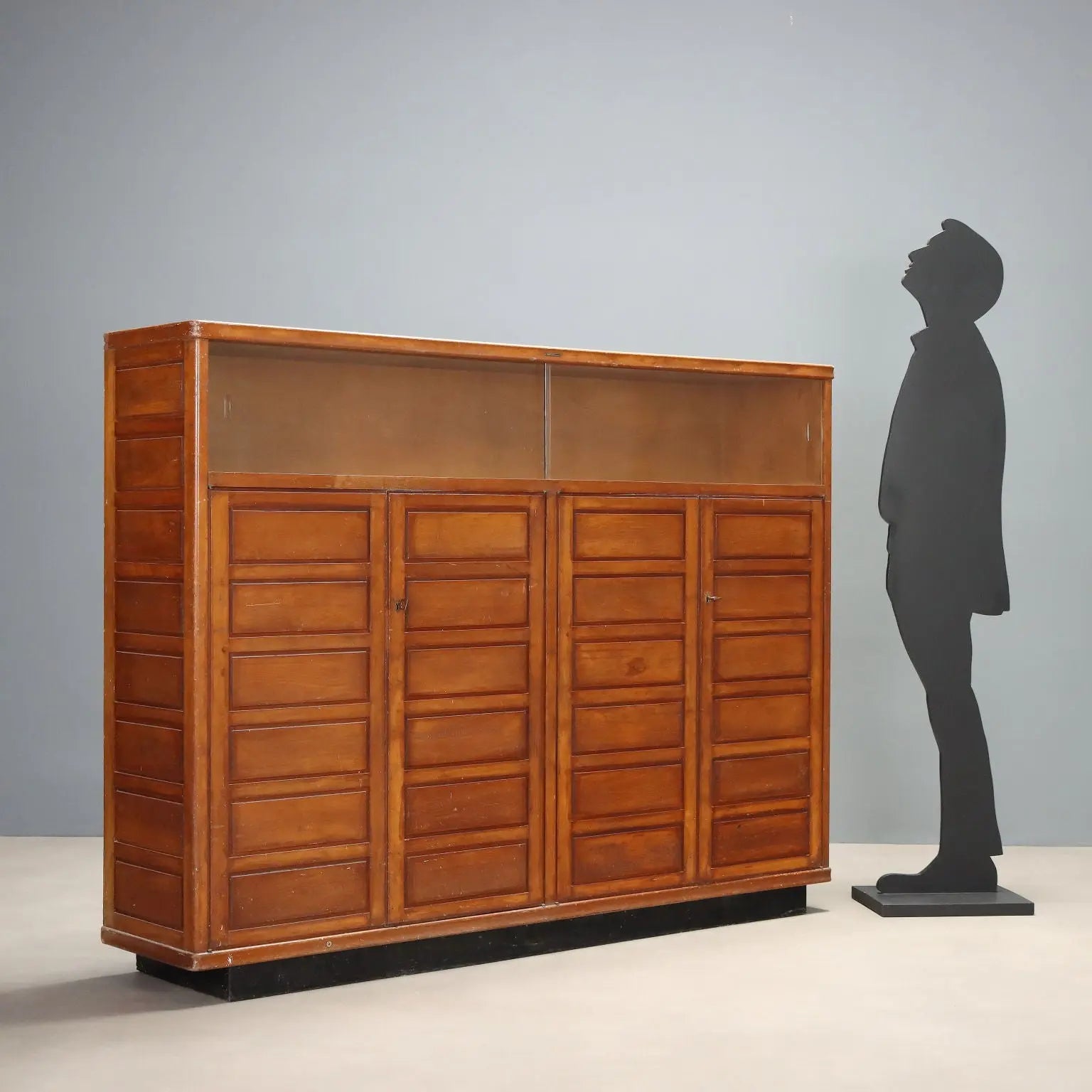 Vintage Cabinet In the Style of Anonima Castelli Design 1960s