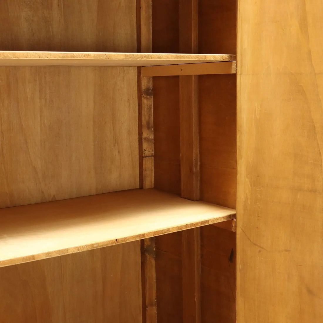 Vintage Wardrobe Oak with Drawers Design Italy 1960s