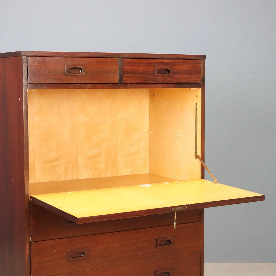 1960s Vintage Mahogany Wood Sideboard