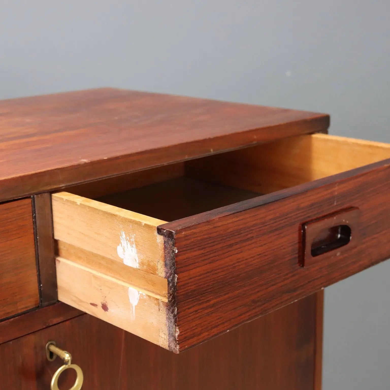 1960s Vintage Mahogany Wood Sideboard