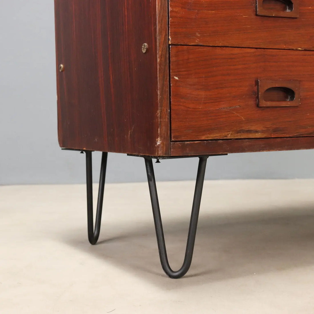 1960s Vintage Mahogany Wood Sideboard
