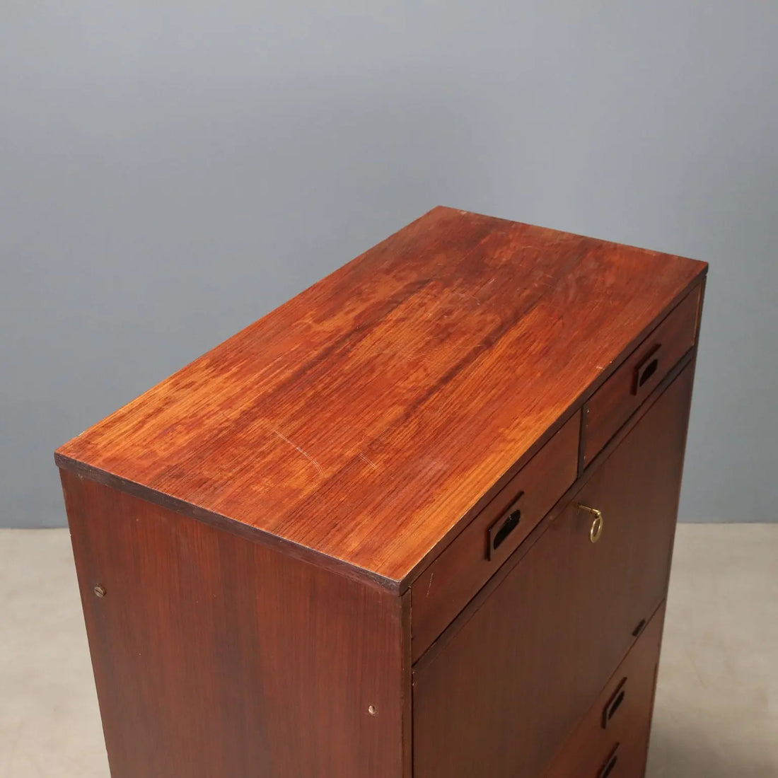 1960s Vintage Mahogany Wood Sideboard