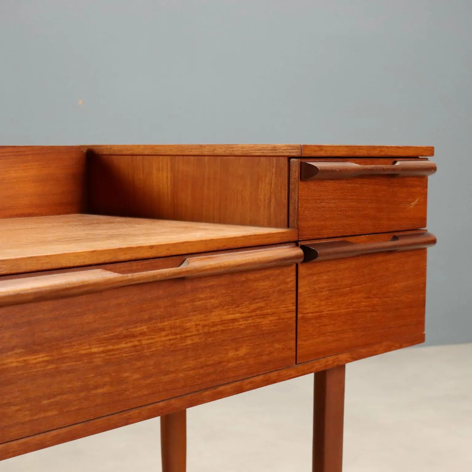 1960s English Teak Dressing Table
