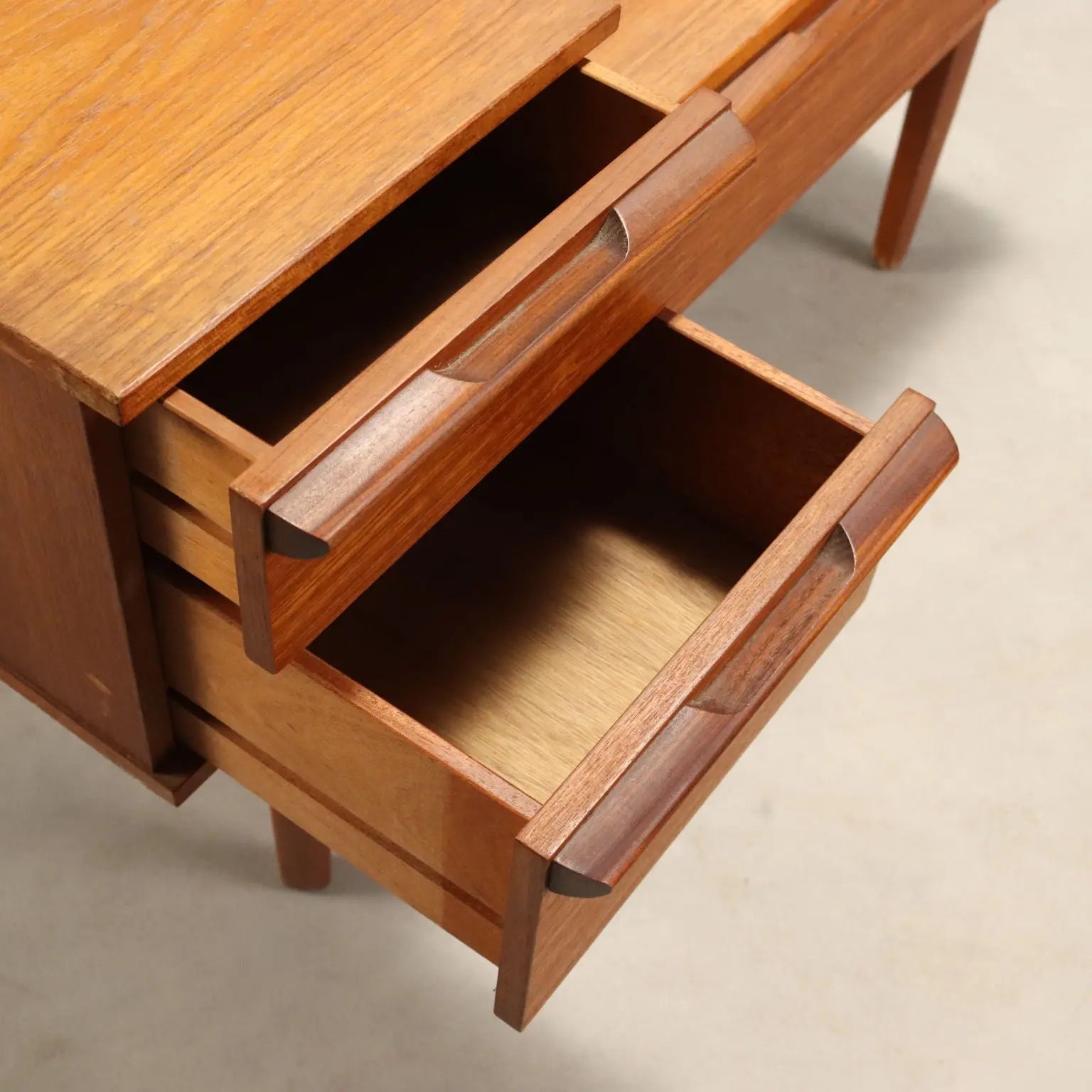 1960s English Teak Dressing Table