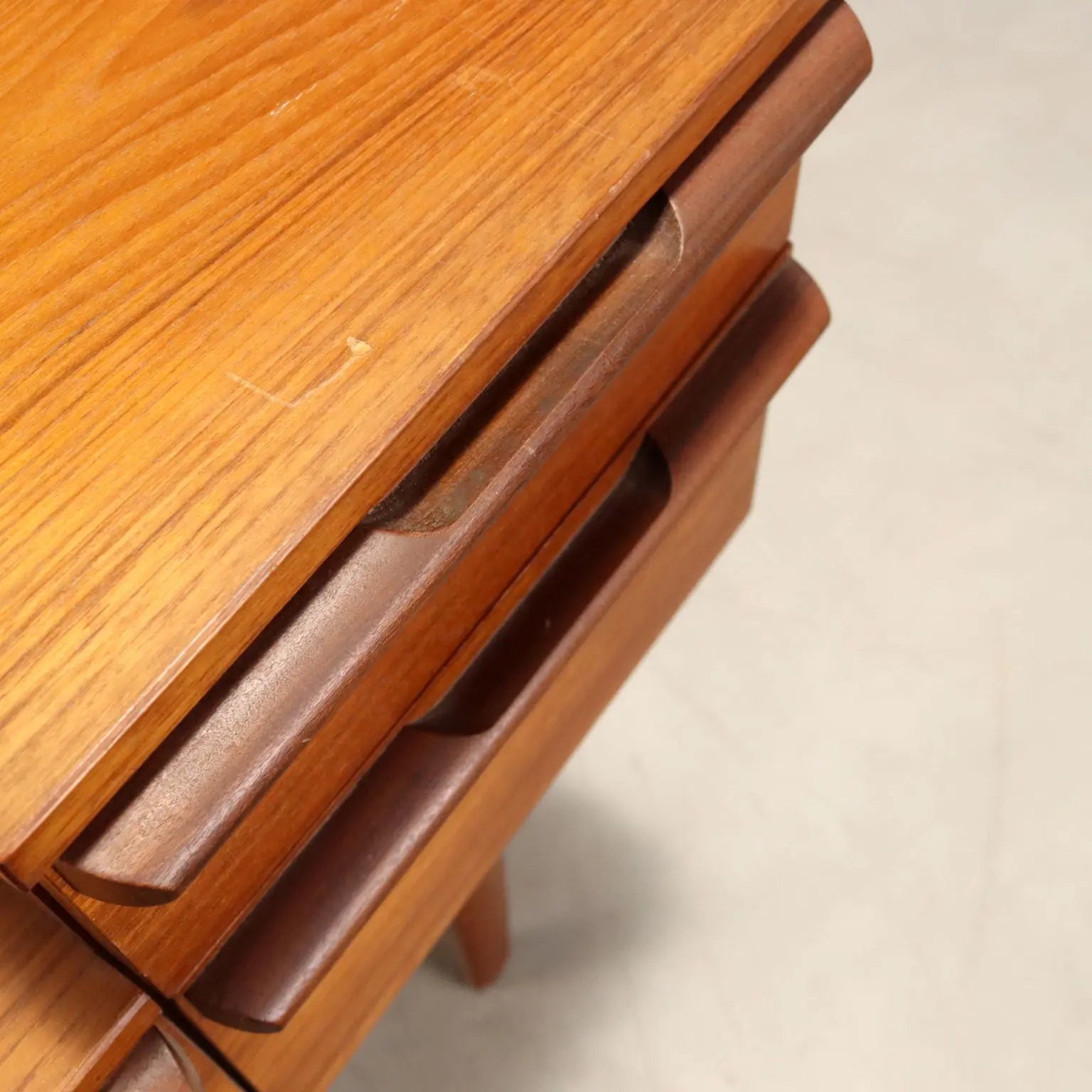 1960s English Teak Dressing Table