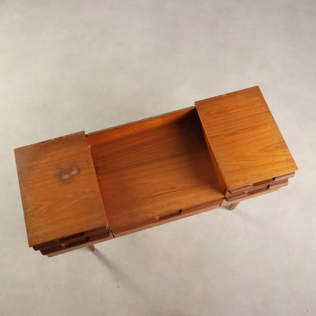 1960s English Teak Dressing Table