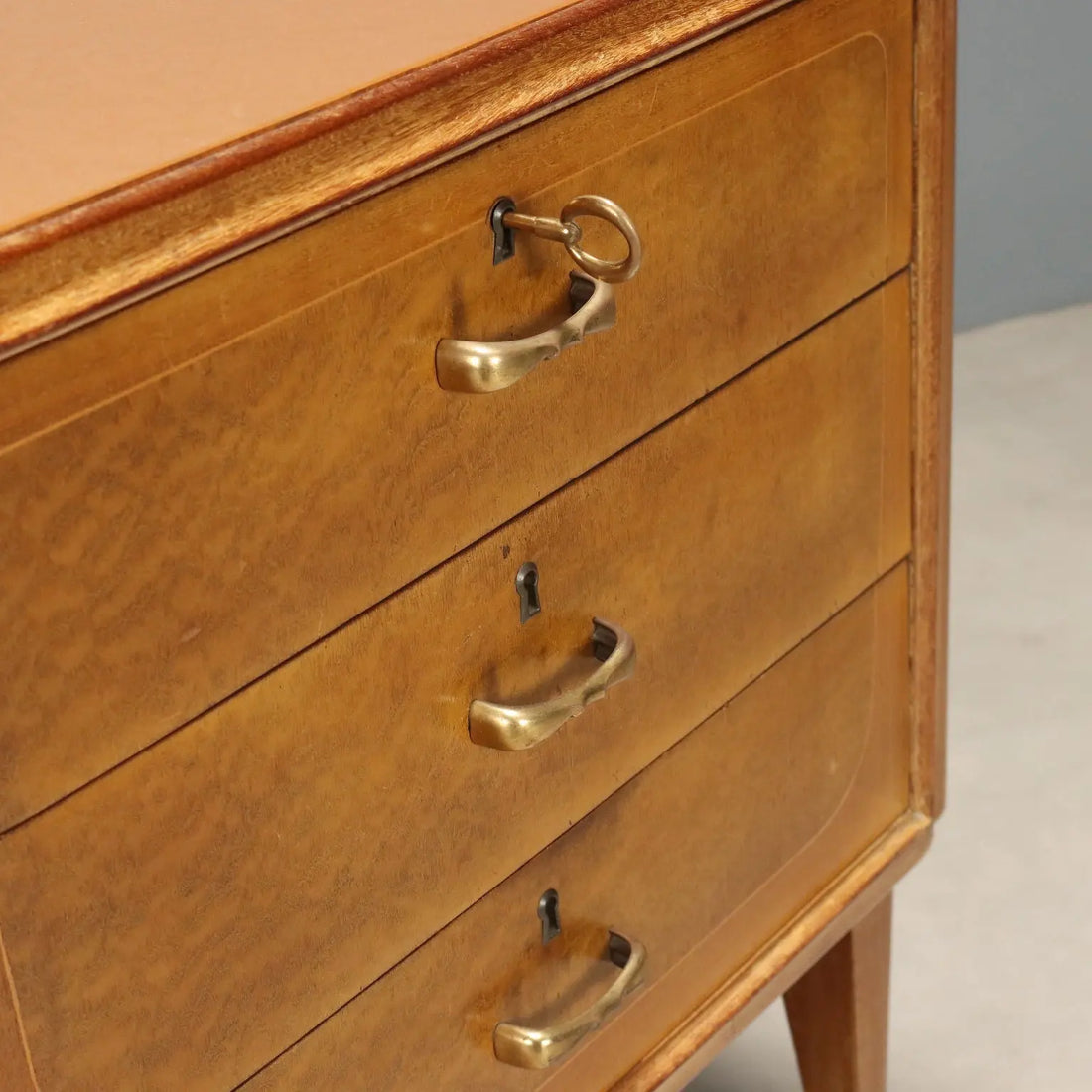 Vintage 1960s Mahogany Chest of Drawers