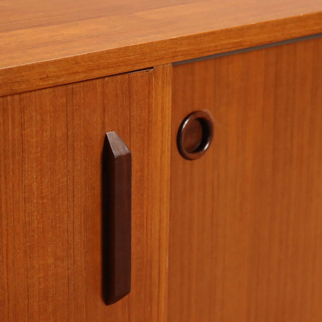1960s Teak Sideboard with Doors and Drawers