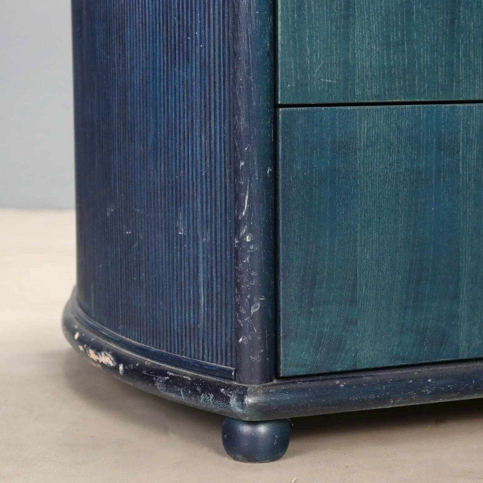 1980s Blue/Teal Chest of Drawers