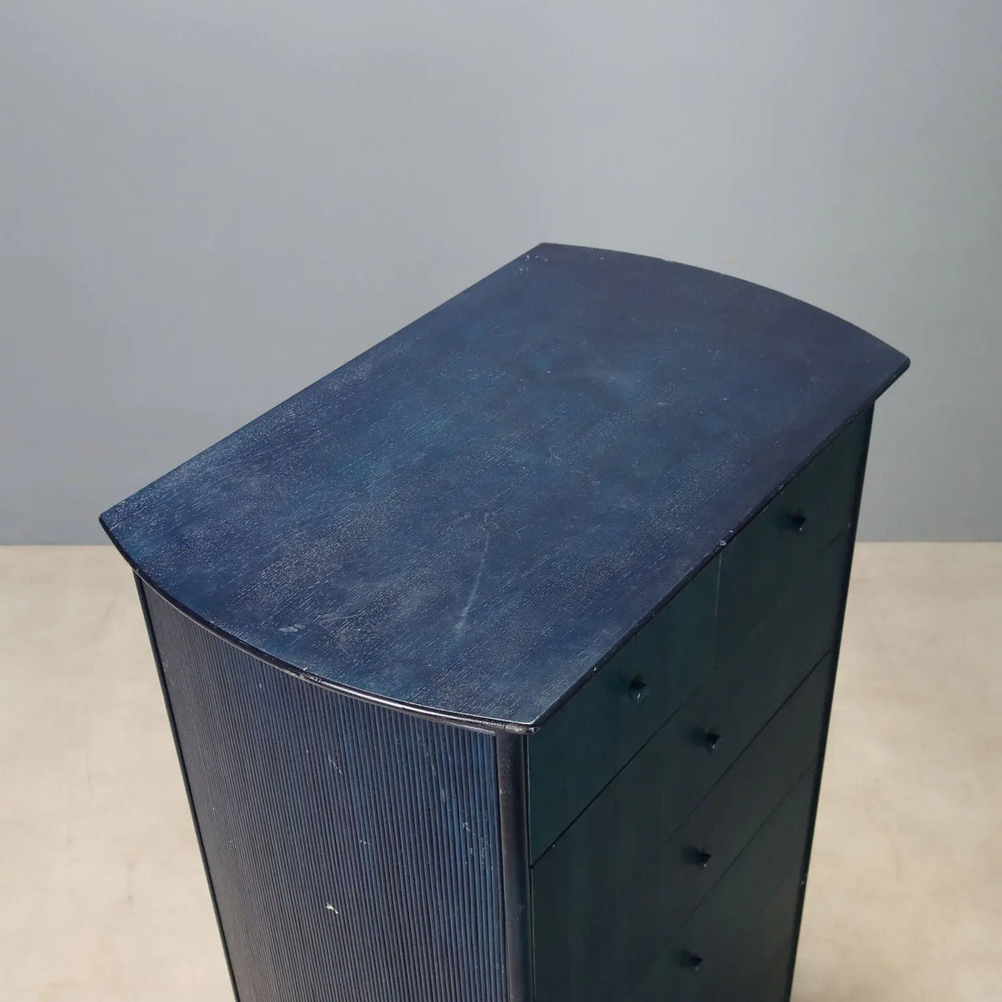 1980s Blue/Teal Chest of Drawers