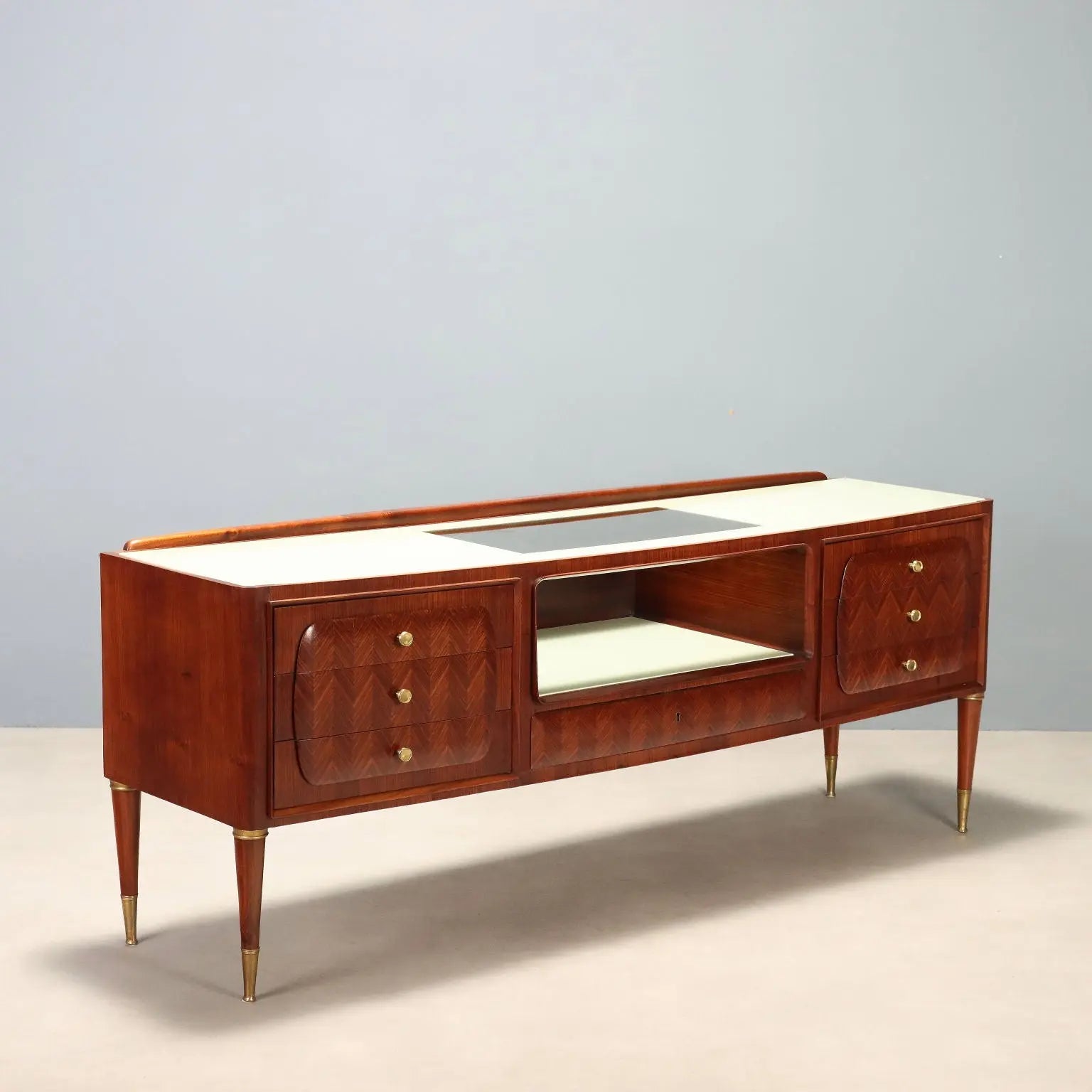 Vintage Chest of Drawers 1950s-60s Wood