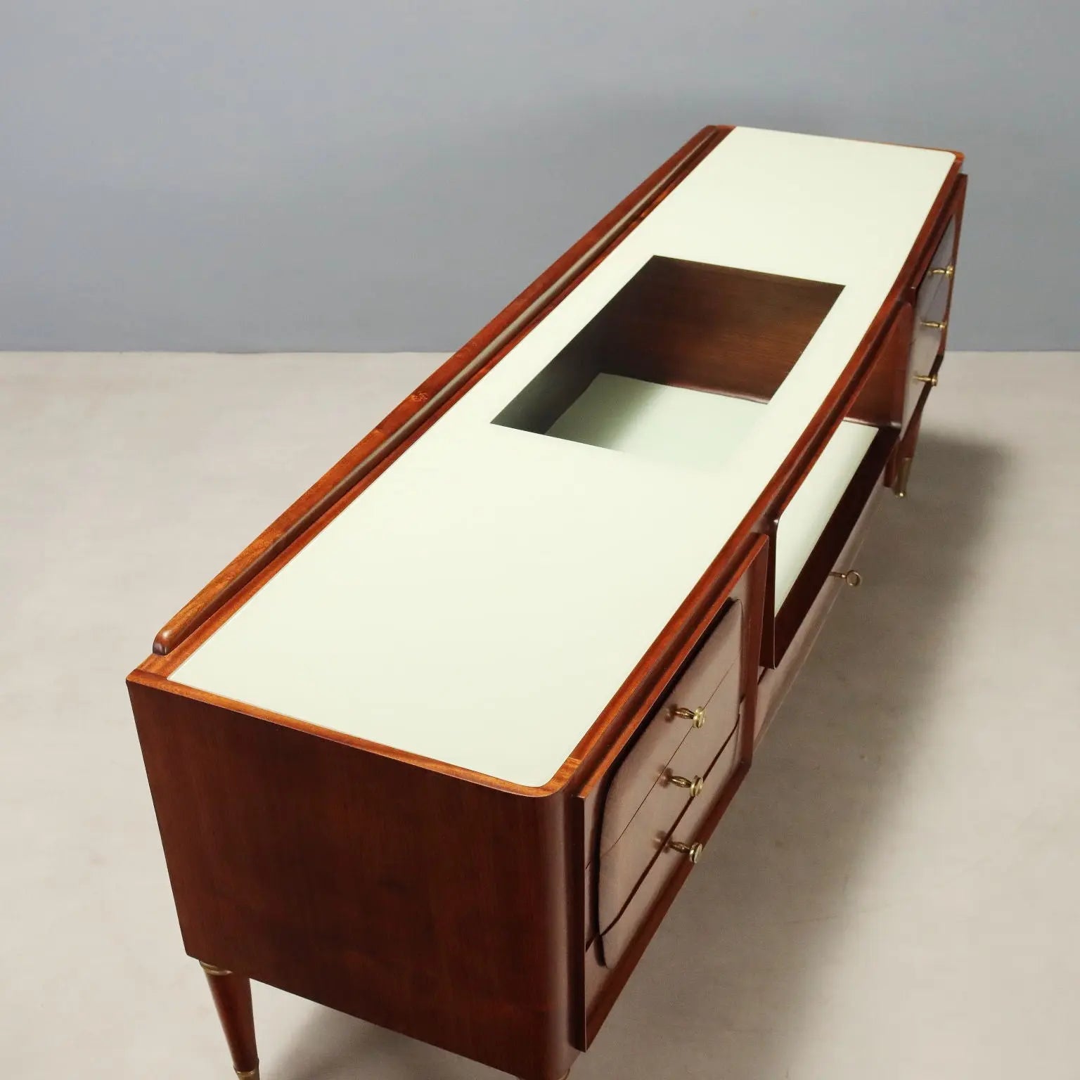 Vintage Chest of Drawers 1950s-60s Wood