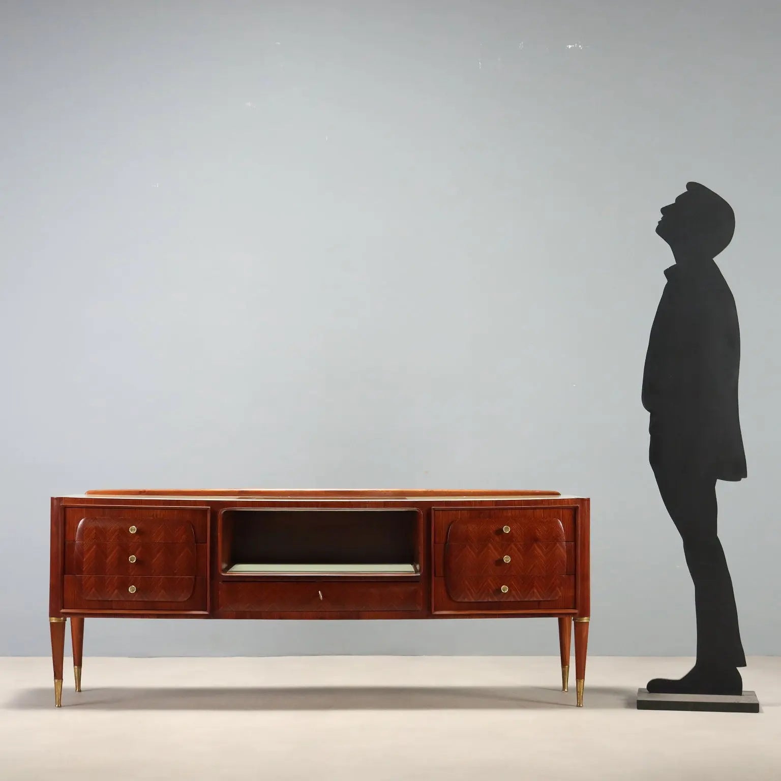 Vintage Chest of Drawers 1950s-60s Wood