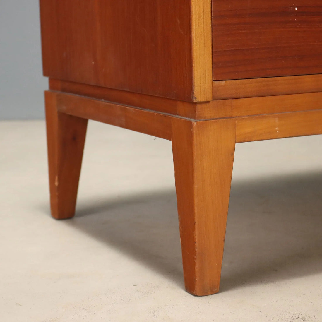 Vintage Chest of Drawers Teak 3 Drawers Design Italy 1960s
