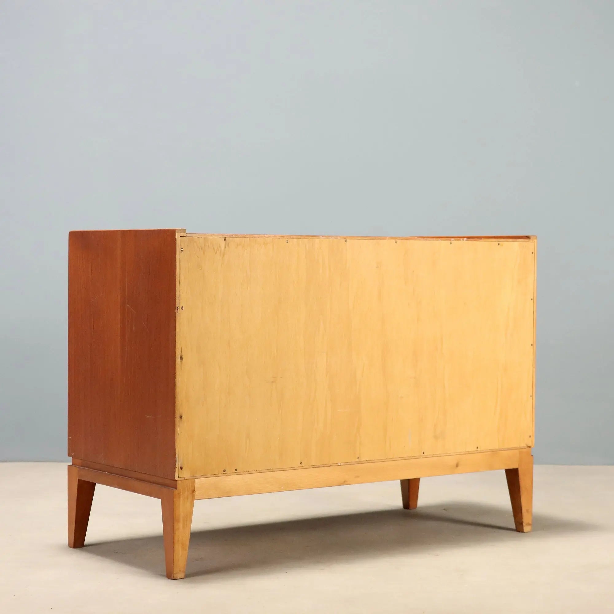 Vintage Chest of Drawers Teak 3 Drawers Design Italy 1960s