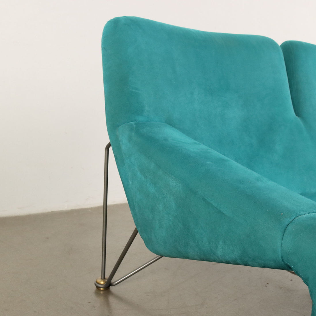 Vintage Sofa Feeling by Skipper 1980s Foam Alcantara Brass | Modernism  Sofas