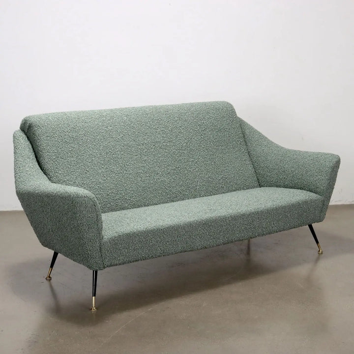 Vintage 1950s-60s Sofa with Origianl Fabric Upholstery Italy | Modernism | Sofas