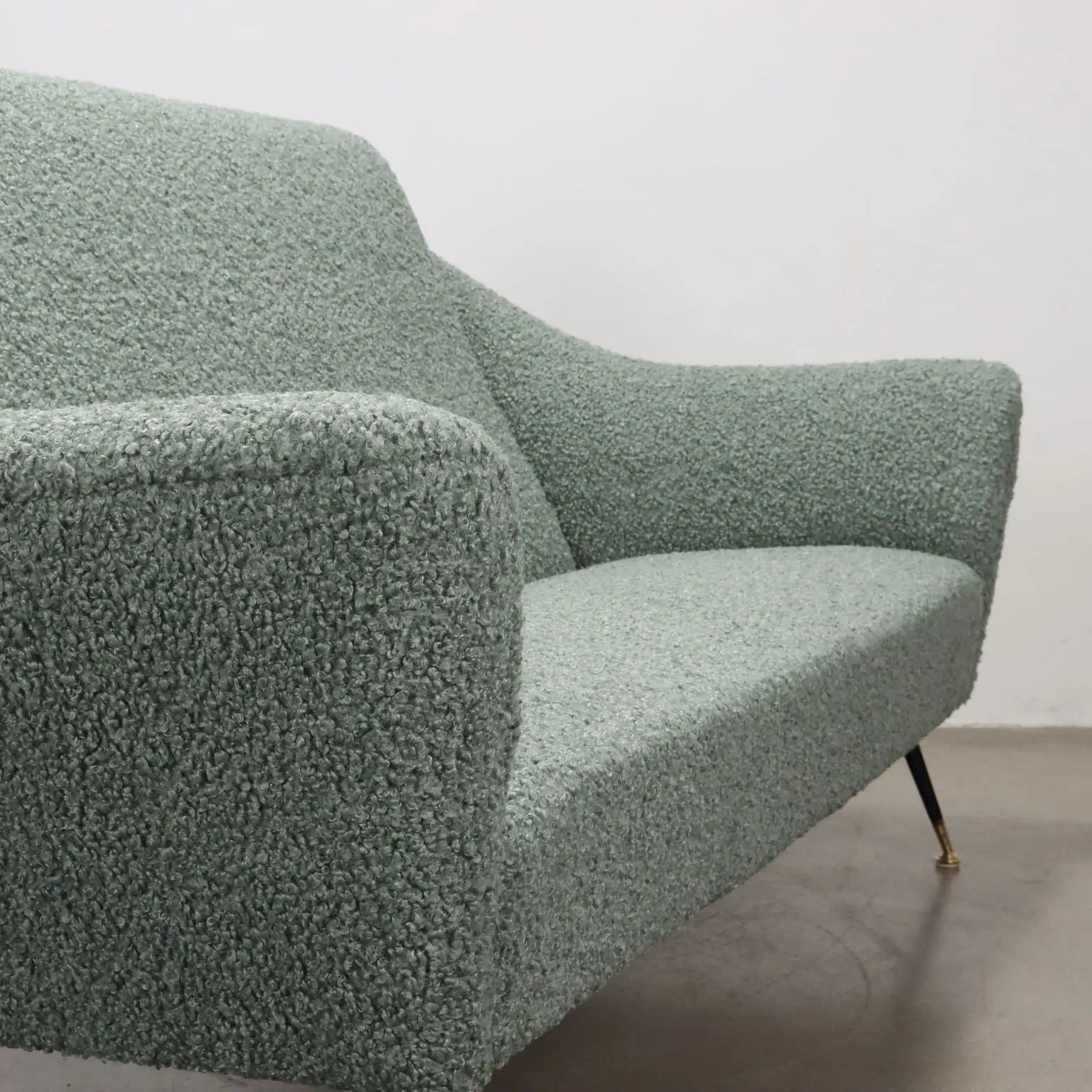 Vintage 1950s-60s Sofa with Origianl Fabric Upholstery Italy | Modernism | Sofas