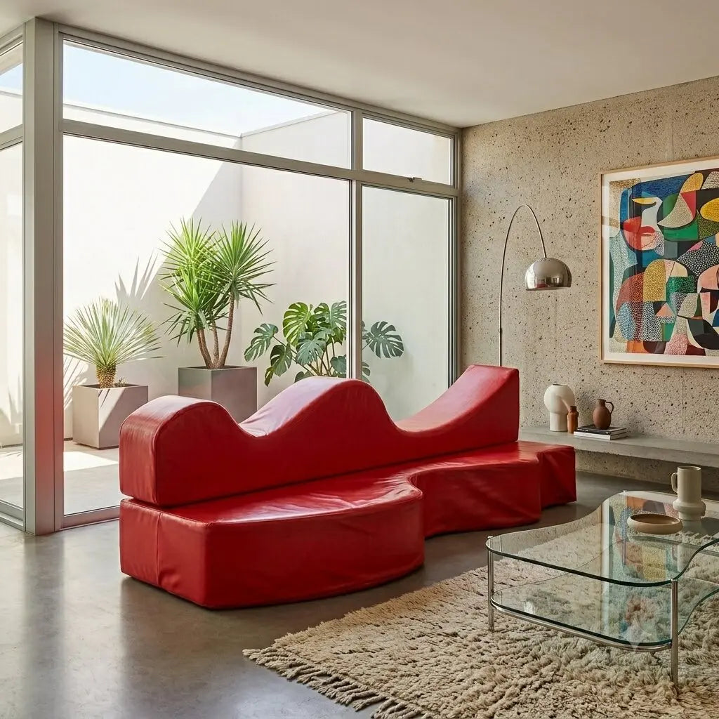 Poltronova Superonda Sofa Vintage Design Archizoom 1970s