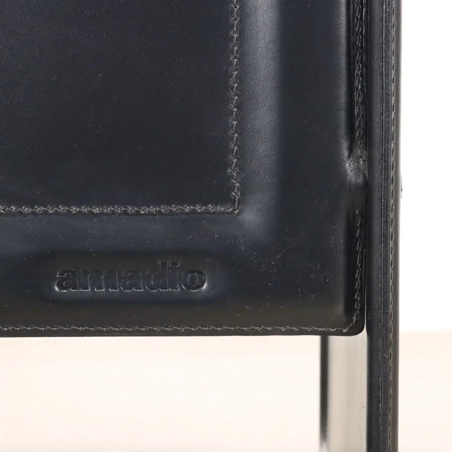 Vintage Sofa Metal Leather Italy 1980s-1990s | Modernism | Sofas