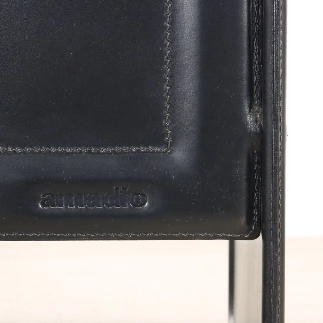 Vintage Sofa Metal Leather Italy 1980s-1990s | Modernism | Sofas