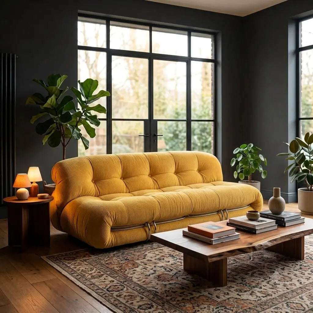 Cassina Soriana Sofa Design Afra and Tobia Scarpa Italy 1970s