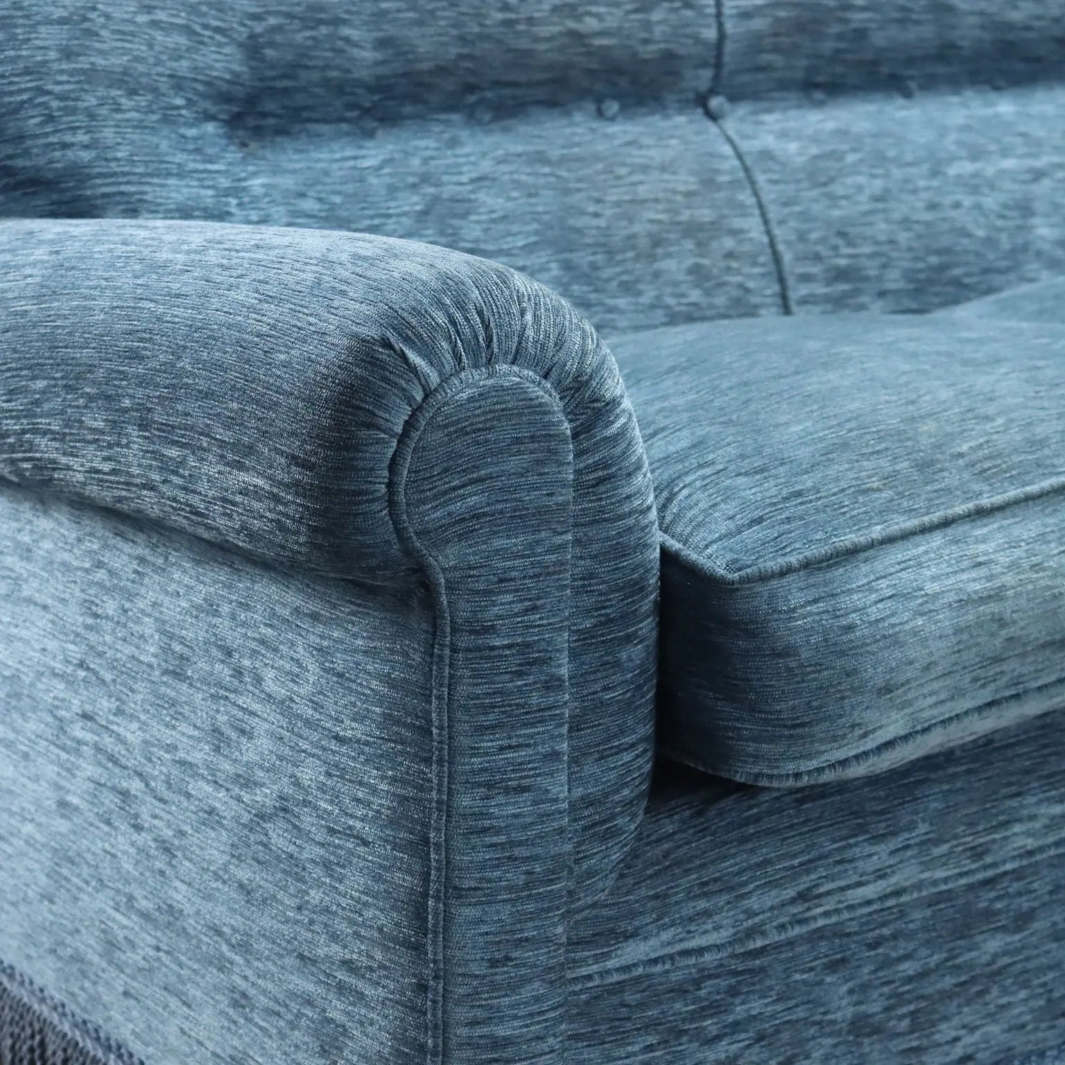 Vintage Sofa Velvet Spring Padding Design Italy 1950s