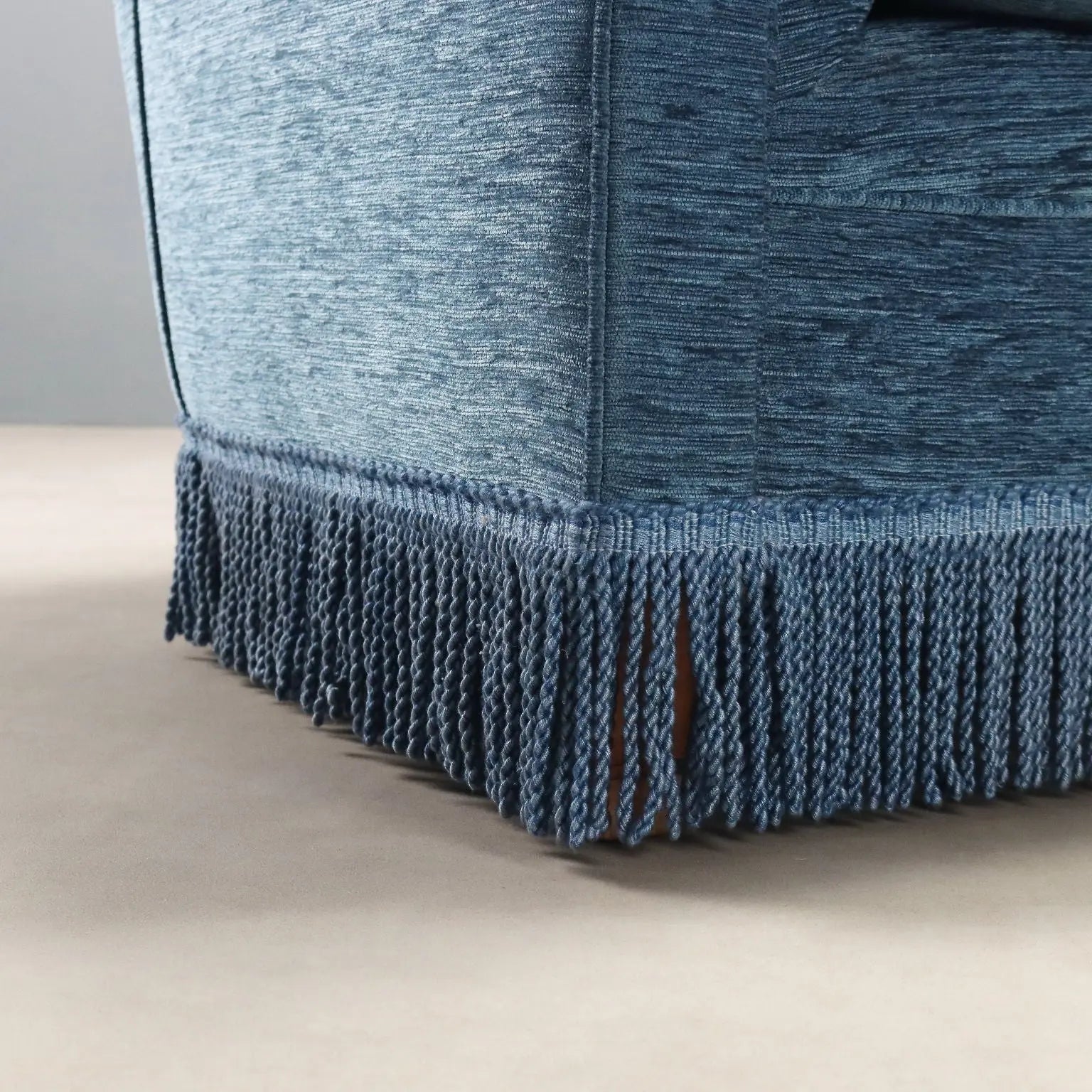 Vintage Sofa Velvet Spring Padding Design Italy 1950s