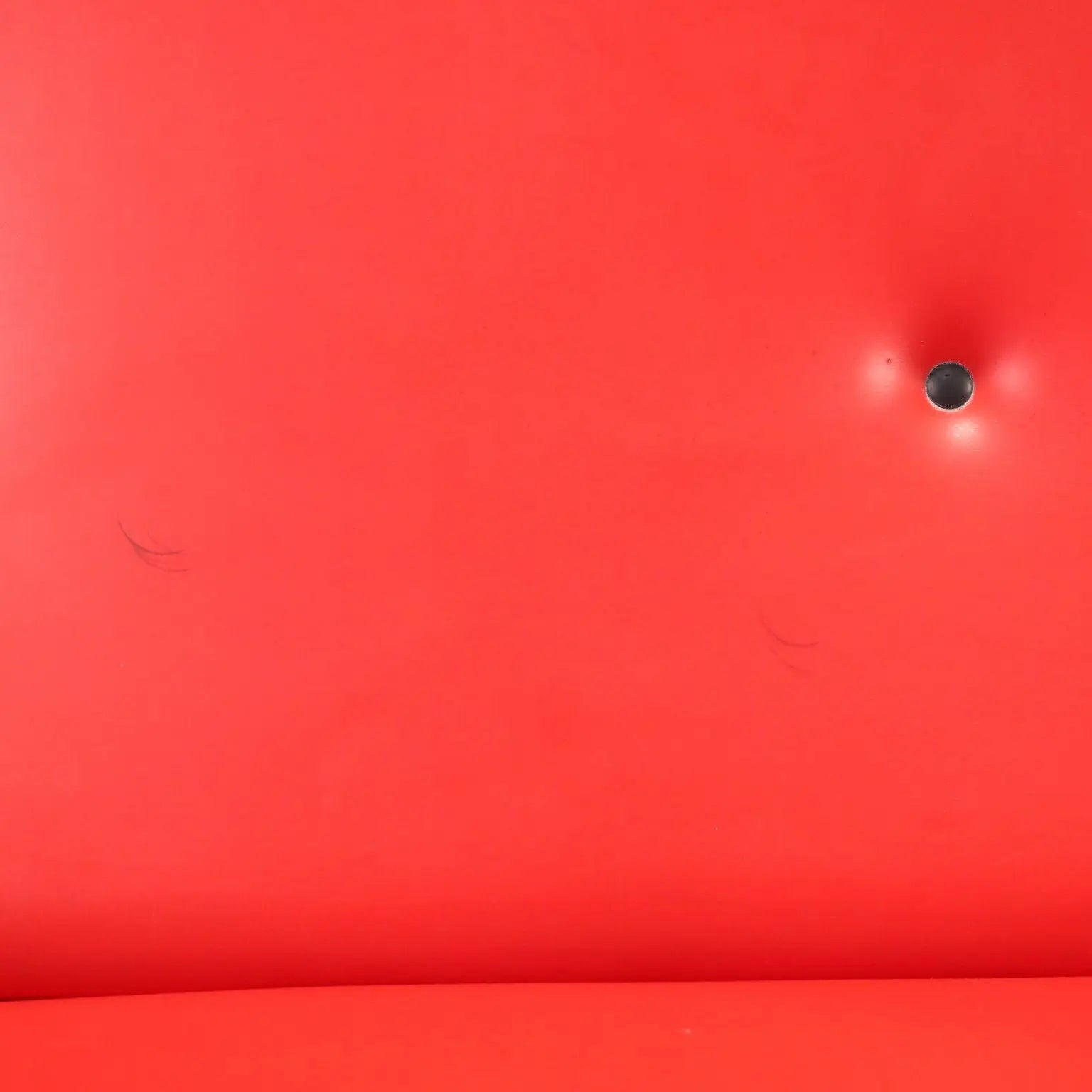 1960s Vintage Sofa in Red Skai