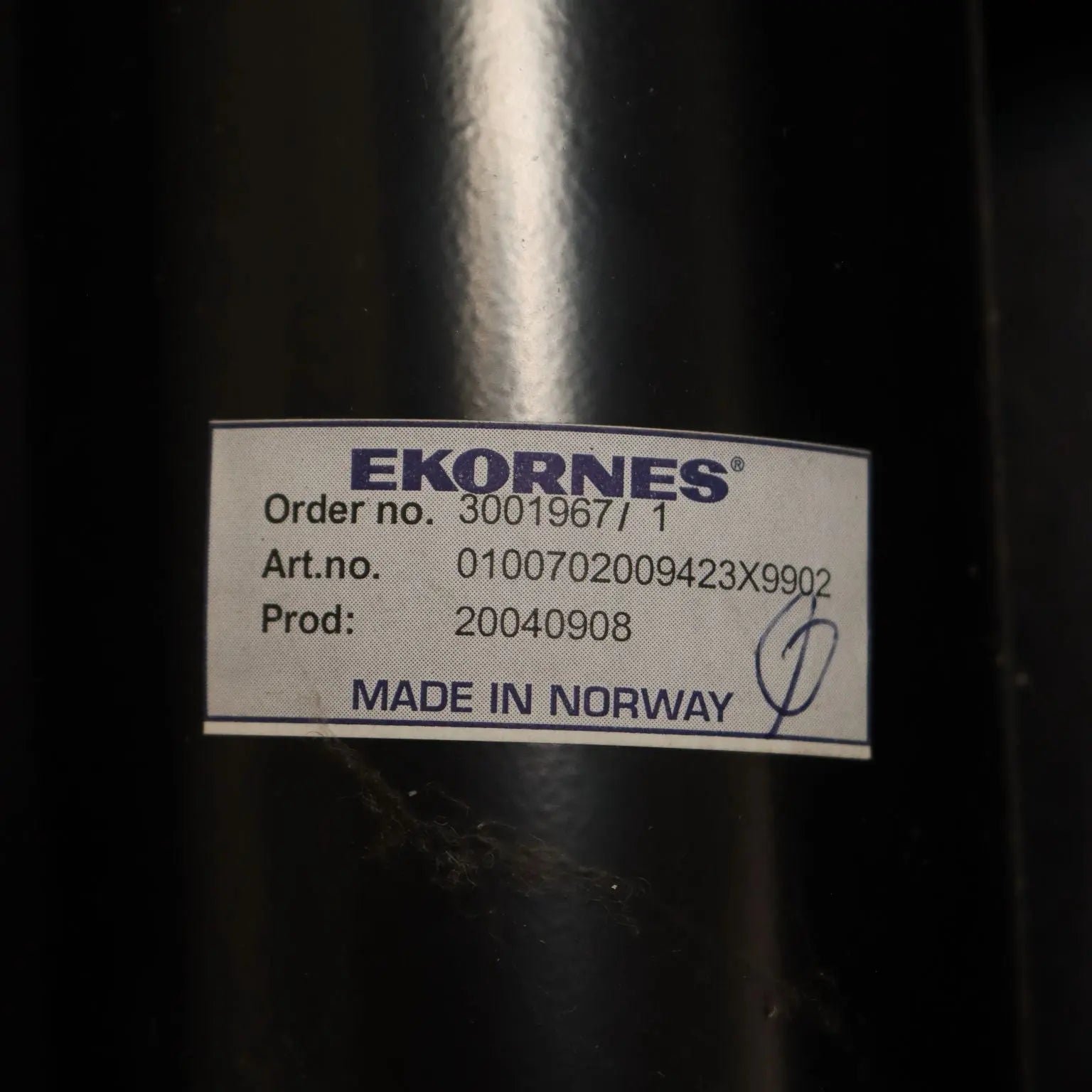 Ekornes Two-Seater Leather Sofa