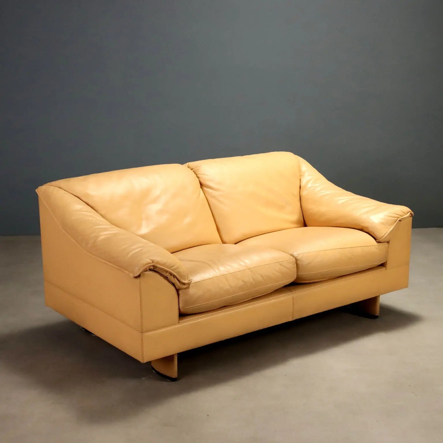 Vintage Sofa Poltrona Frau Serenade Desin Tito Agnoli Italy 1990s