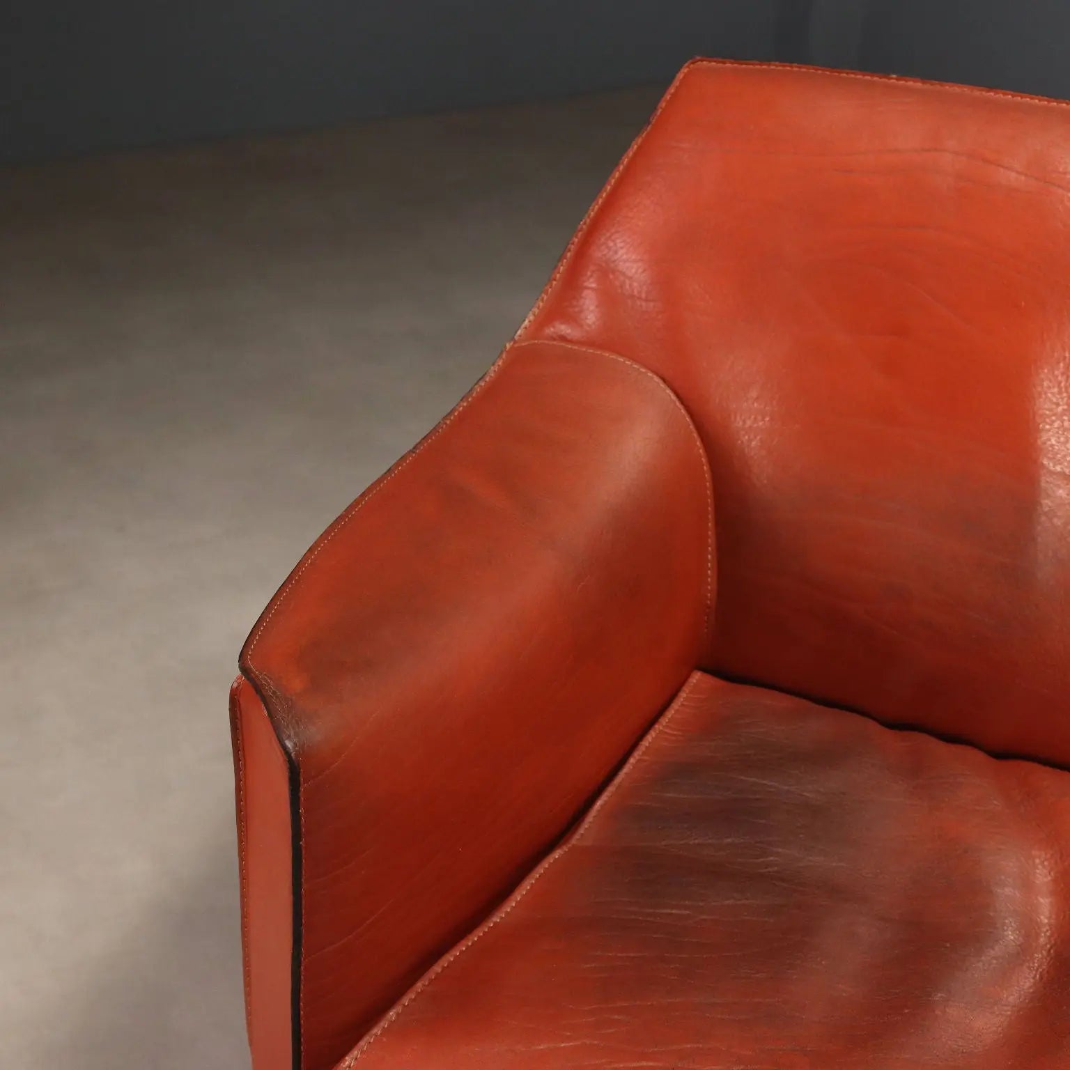 Cassina CAB 415 Sofa Vintage Design Mario Bellini Italy 1980s