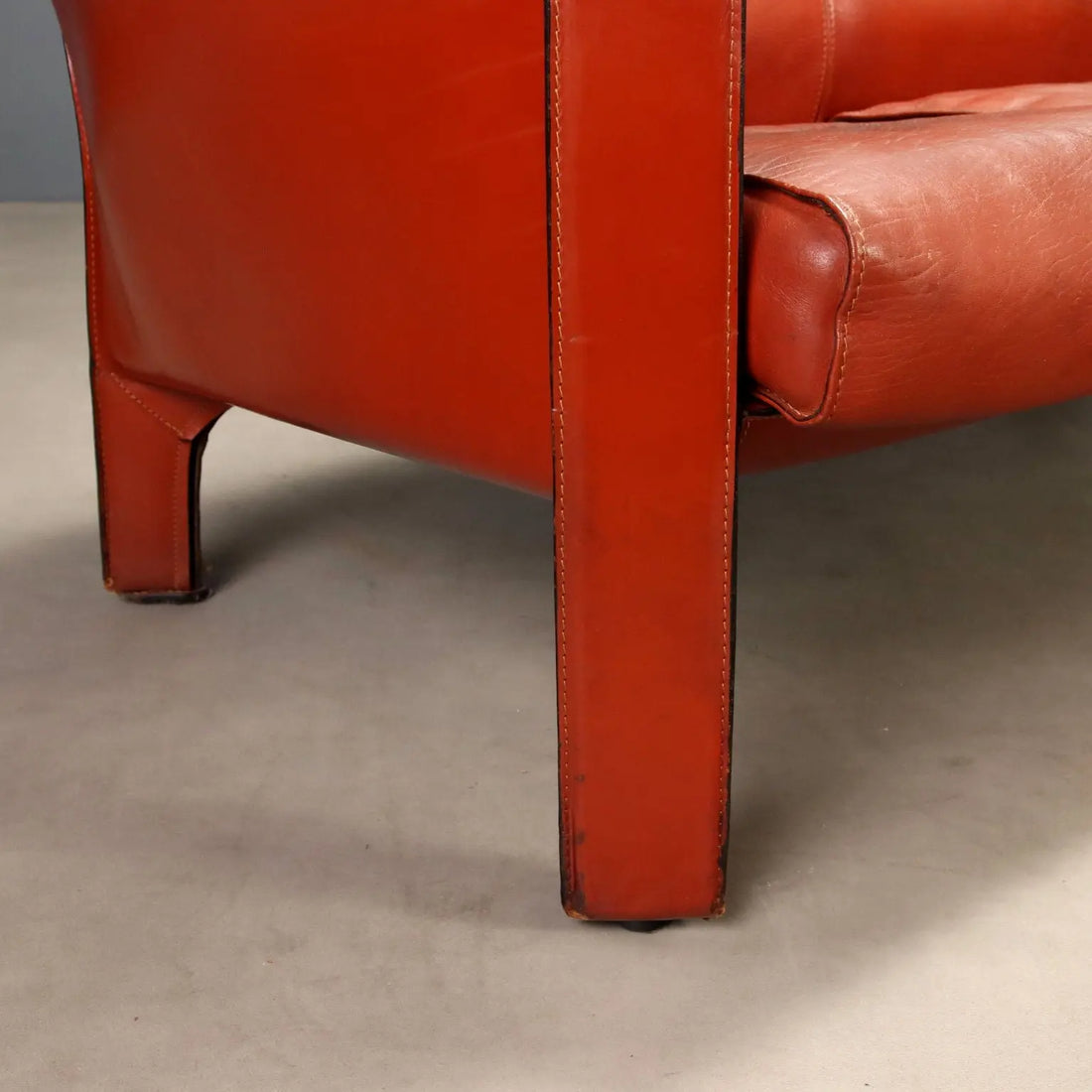 Cassina CAB 415 Sofa Vintage Design Mario Bellini Italy 1980s