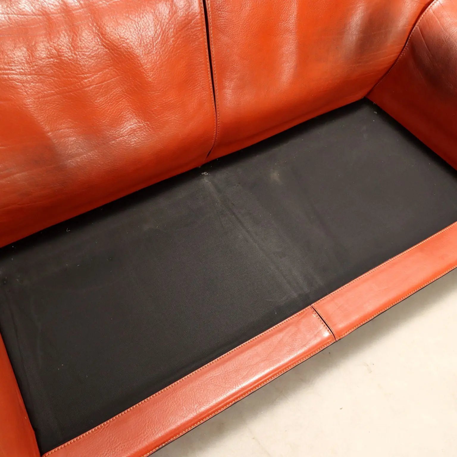 Cassina CAB 415 Sofa Vintage Design Mario Bellini Italy 1980s