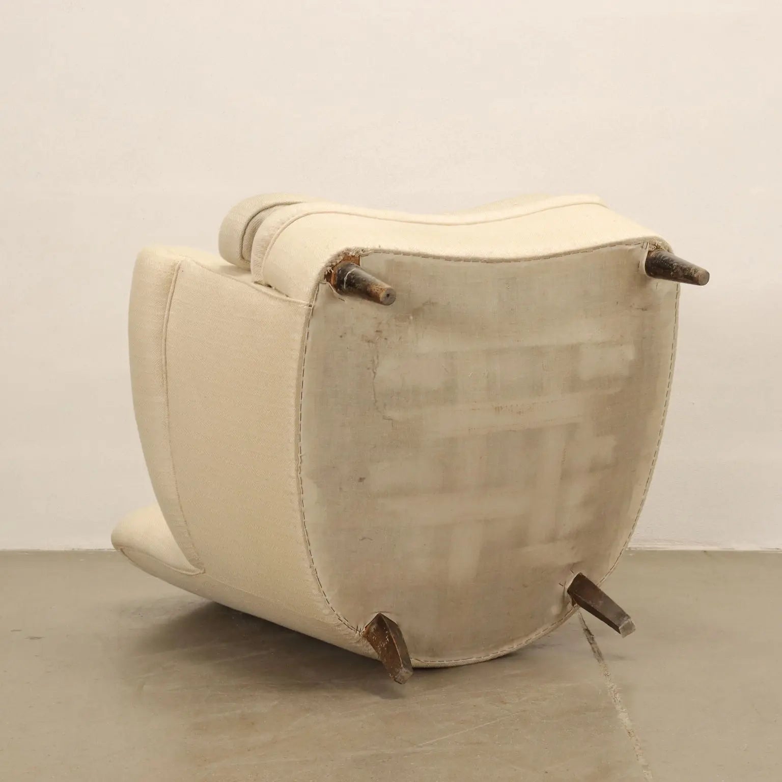 Armchair Fabric Italy 1950s | Modernism | Armchairs