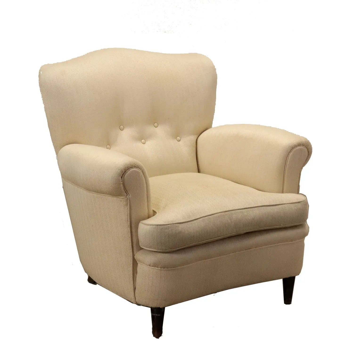 Armchair Fabric Italy 1950s | Modernism | Armchairs