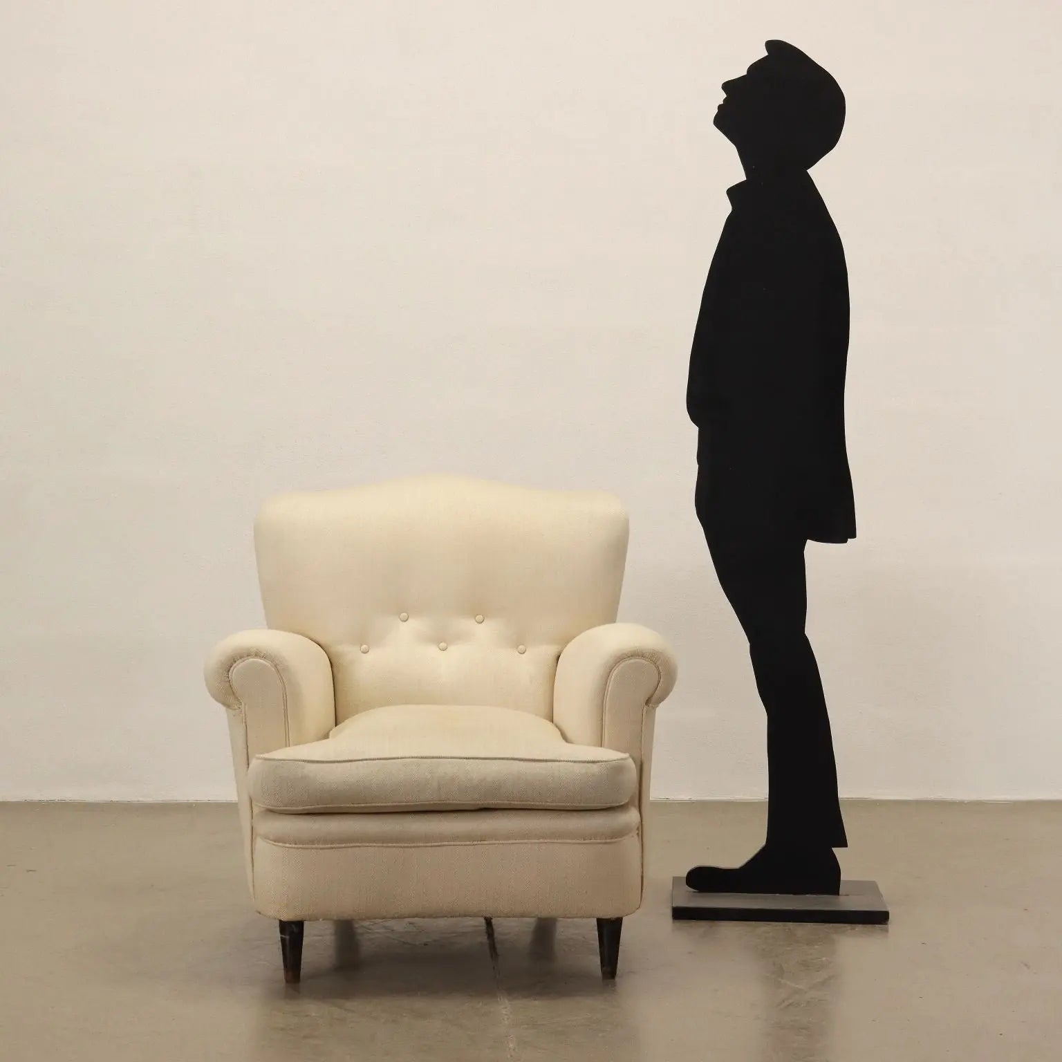 Armchair Fabric Italy 1950s | Modernism | Armchairs