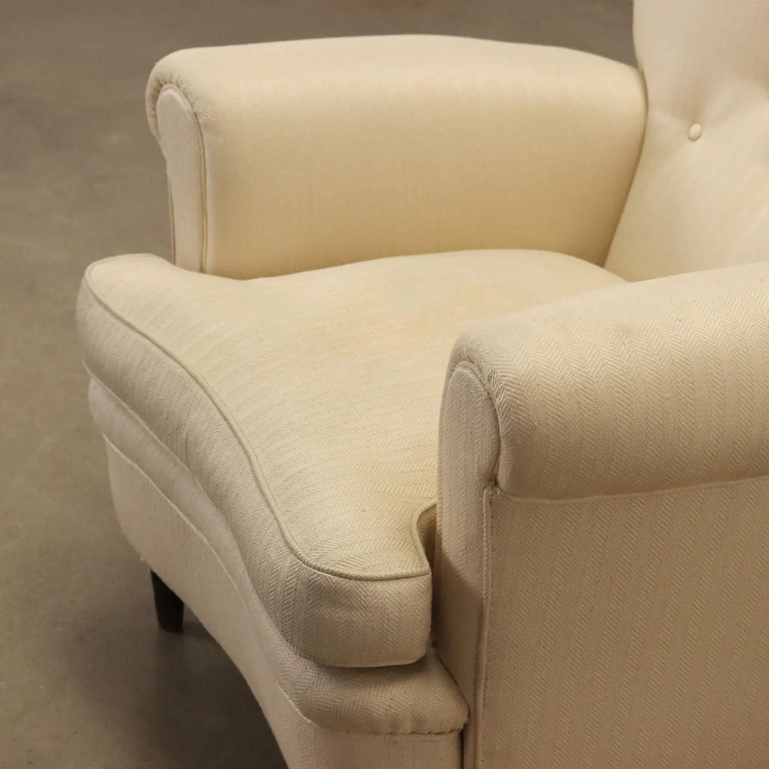 Armchair Fabric Italy 1950s | Modernism | Armchairs