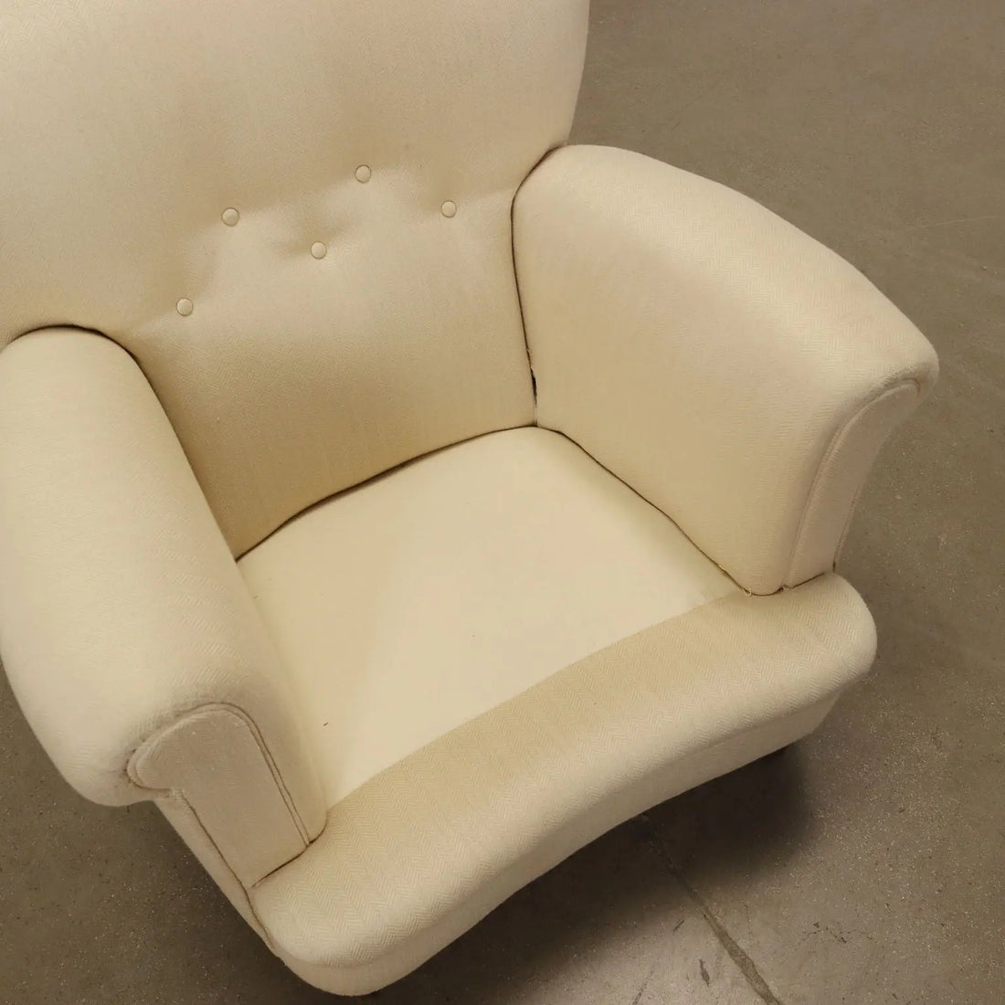 Armchair Fabric Italy 1950s | Modernism | Armchairs