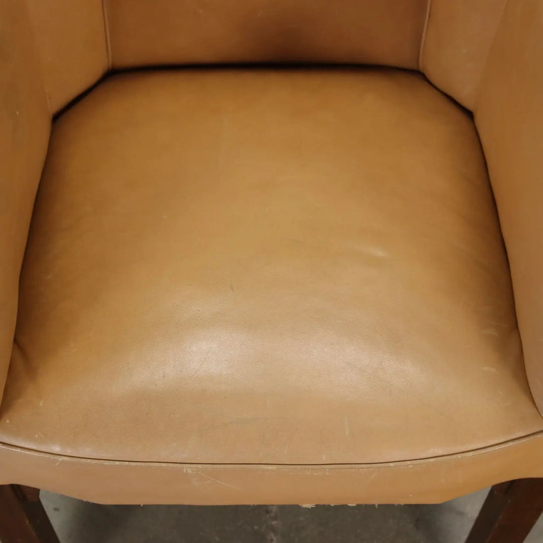 Vintage Armchair Leatherette Painted Beech Italy 1930s-1940s | Modernism | Armchairs