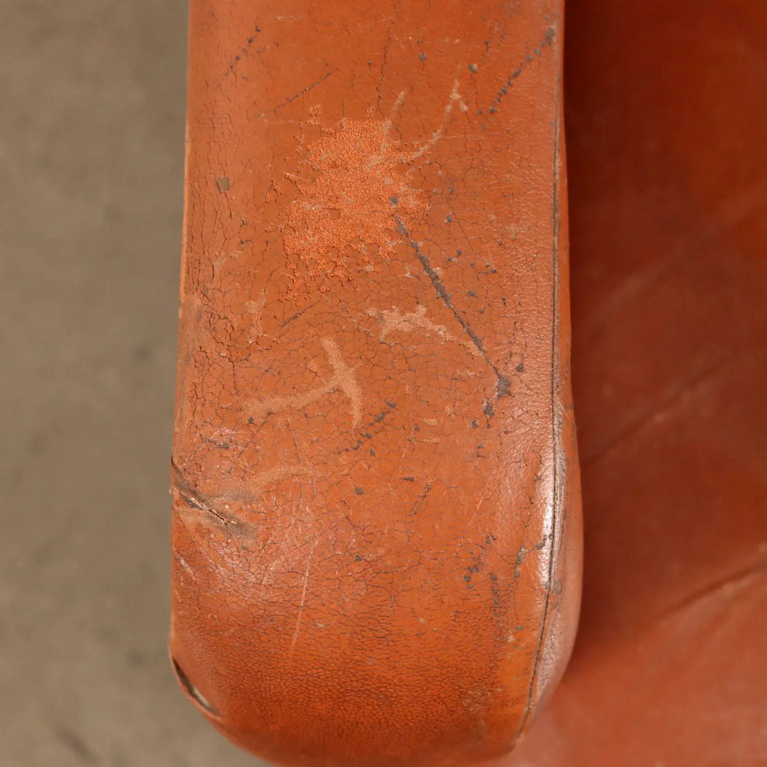 Vintage Armchair from the 1970s Foam Upholstery Leatherette Metal | Modernism | Armchairs
